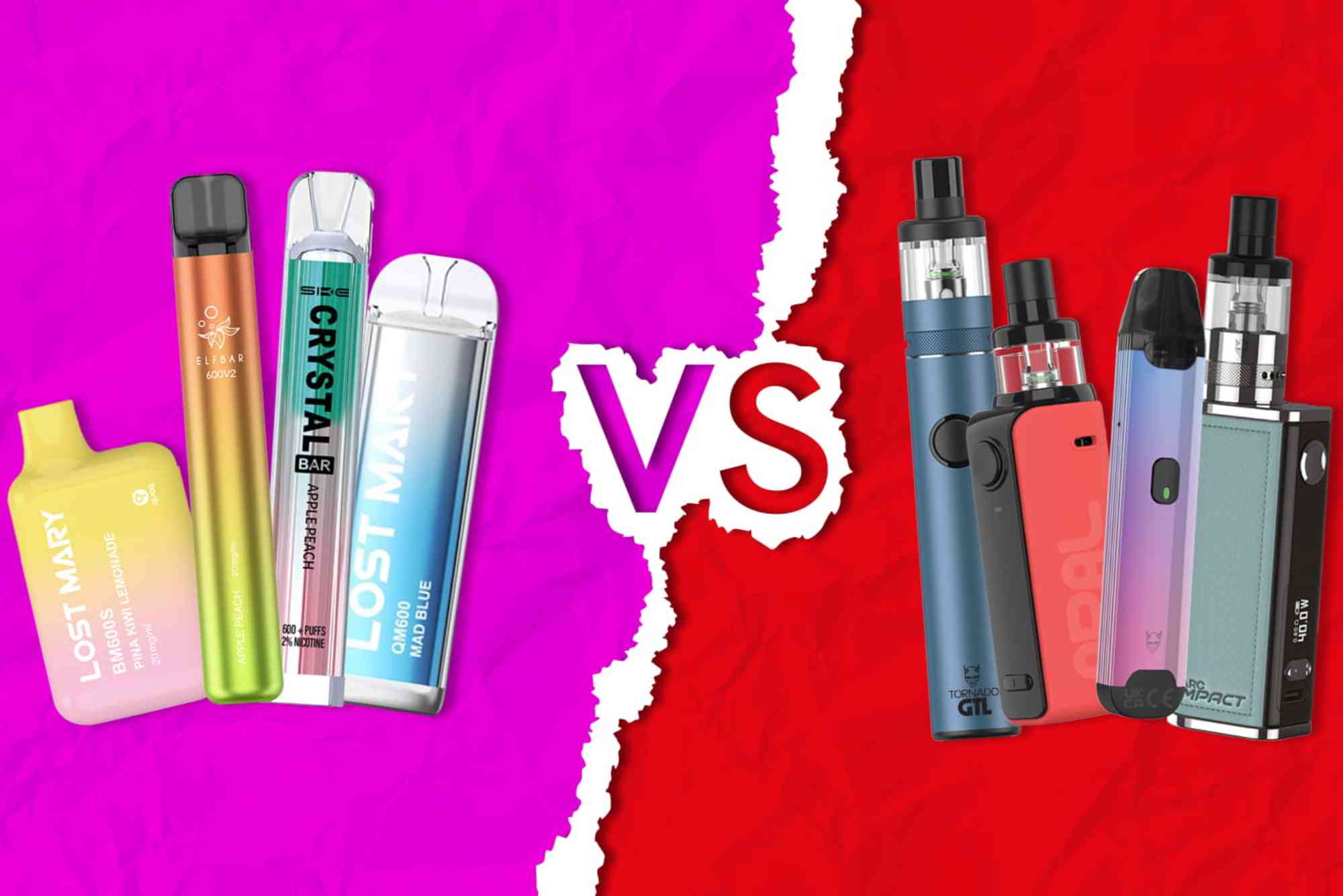 Disposable VS Rechargeable Vape